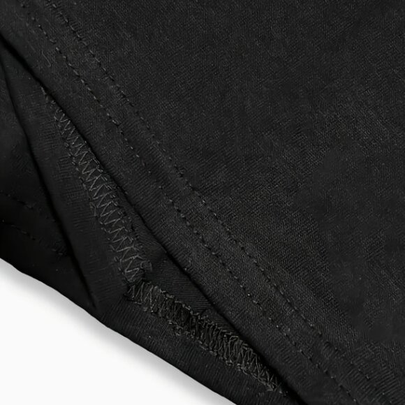 Pug Skeleton Boop Snoot Black Tee Choose Size 100% Cotton NWT - Picture 2 of 4